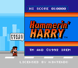 Hammerin' Harry screenshot 3 for NES